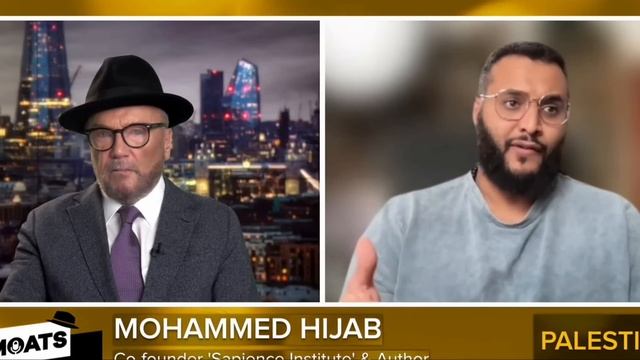 George Galloway Interviews Mohammed Hijab about Piers Morgan and Palestine смотреть онлайн