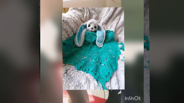 ПЛЕД ДЛЯ ТОРОПЫЖКИ/// НОСОЧКИ С ОТКИДНЫМ МЫСКОМ ДЛЯ ТОРОПЫЖКИ/// ЧТО ВЯЖУ смотреть онлайн