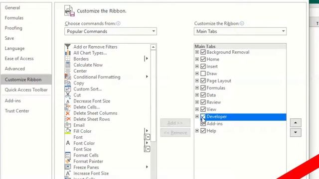 How to enable ms excel developer tab || MS Excel 2019 смотреть онлайн