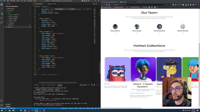 Верстка сайта FIGMA с нуля. Верстаем карточки. HTML/CSS/JS №7 смотреть онлайн