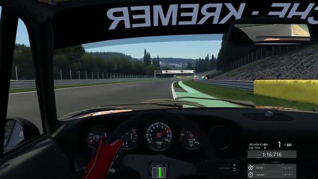 Porsche 911 Carrera RSR 3.0 - Spa World Record 2:37:603 - Assetto Corsa смотреть онлайн