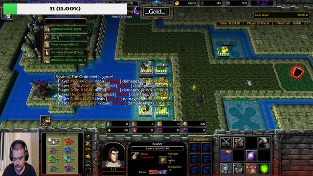 Warcraft 3 Heroic Origins Galaxy TD #17 - Nice performance смотреть онлайн