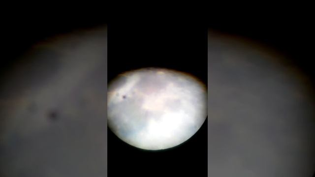 Луна через самодельный телескоп смотреть онлайн