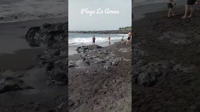 Playa La Arena, Tenerife, Spain #tenerife #canaryislands #islascanarias #playalaarena смотреть онлайн