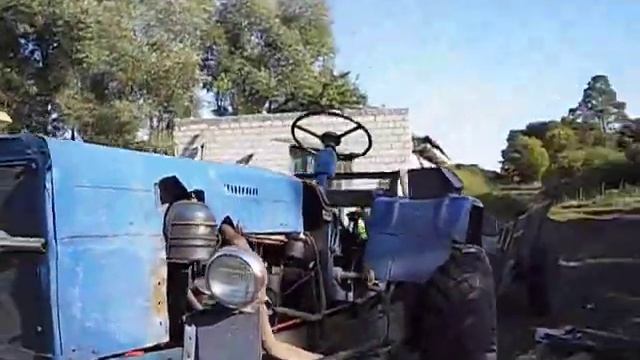 Самодельный трактор "Долголес" смотреть онлайн
