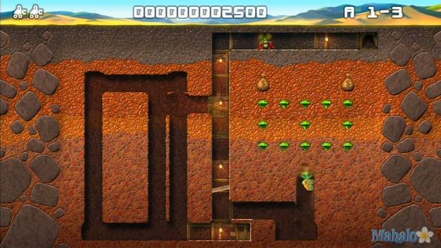 Digger HD Walkthrough - Arcade - Level 1-3 смотреть онлайн