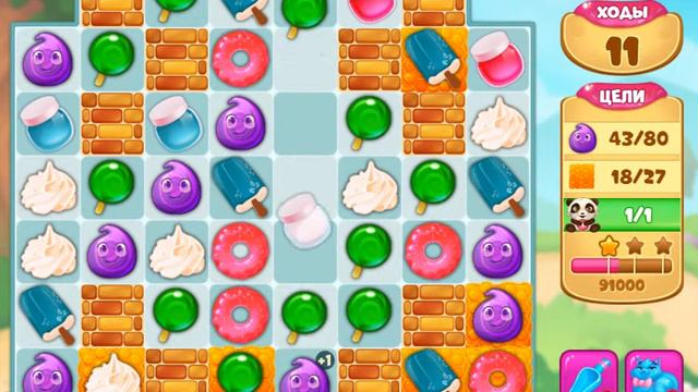 Приключение На Пасеке 41 уровень [Долина Сладостей бонусный мир] - Bee Farm Adventure Level 41 смотреть онлайн