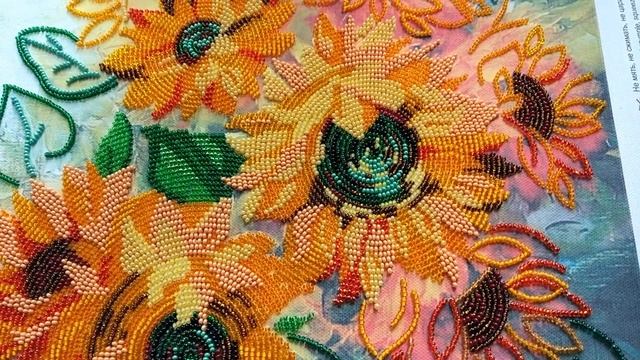Готовая работа "Золото лета" Абрис Арт смотреть онлайн