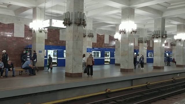 81-717/714 "Номерной", 81-717.6/714.6 станция Московская (Нижегородский метрополитен) 1.07.2020 смотреть онлайн