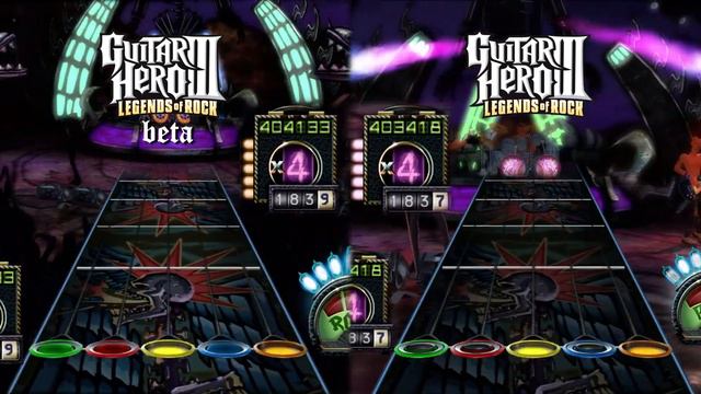 Guitar Hero 3 Beta - "Through The Fire and Flames" Chart Comparison (Expert Guitar) смотреть онлайн