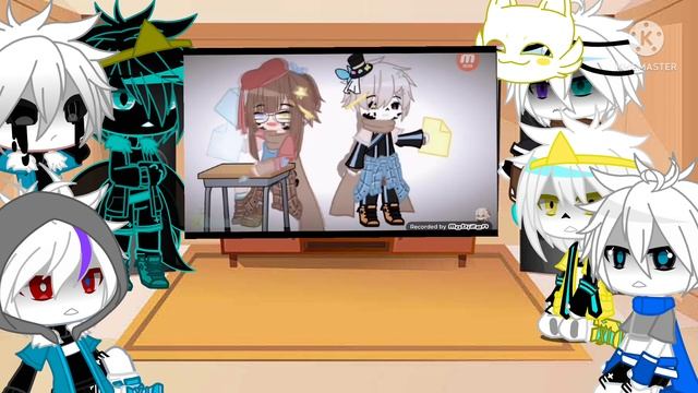 Sans Au Reacts Frisk Memes (◉‿◉)