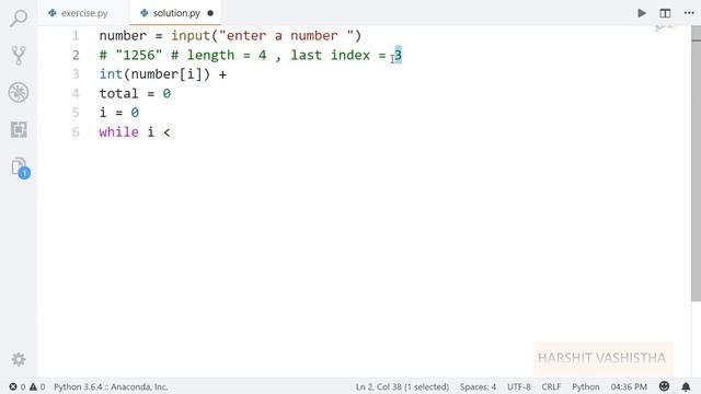 Chapter 3 Exercise 4 solution : Python tutorial 55 смотреть онлайн