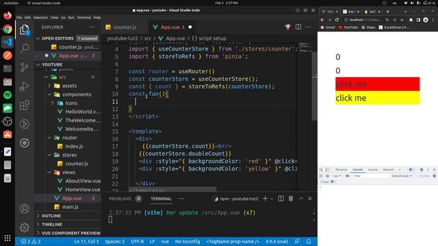 18 - vuejs 3 - pinia part 2 смотреть онлайн