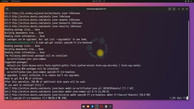 How to Install Java JDK 21 on Ubuntu 23.04 Luner Lobster | Java Ubuntu 23.04 | Java Install Guide смотреть онлайн