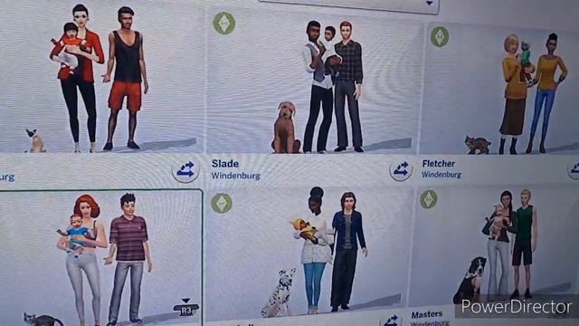 sims 4 Rotational families current household/update jan 2024 смотреть онлайн