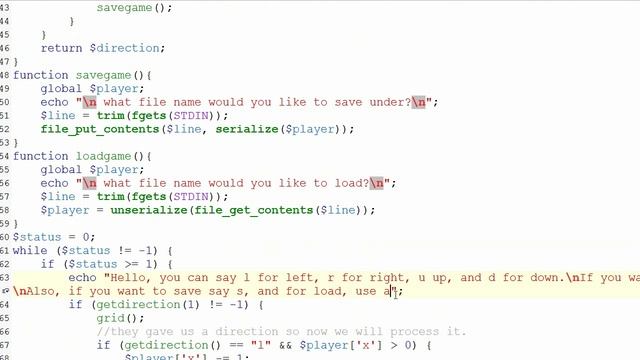 PHP Tutorial 031: Saving a game through serialization Part 3 смотреть онлайн