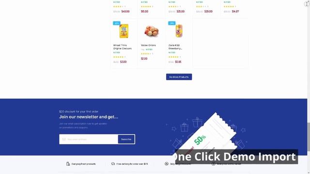 Bacola Food Grocery Store ★ WordPress Themes & Templates ★ смотреть онлайн