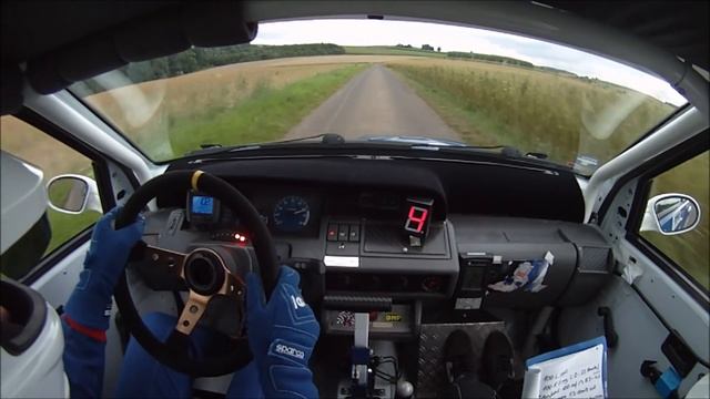 Onboard Renault Clio Williams Main Kinzig Rallye 2016 WP1 Team Wittner смотреть онлайн
