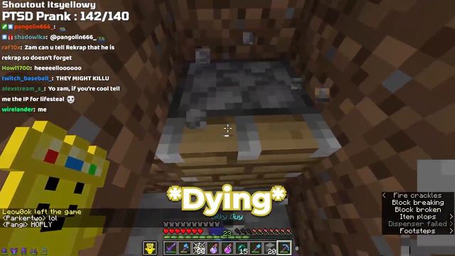 Princezam Trolls The Lifesteal SMP