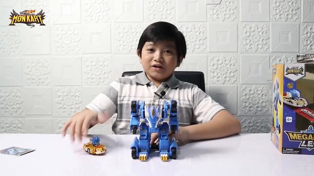 Ayo Teman Kita Unboxing Monkart Megaroid Leo