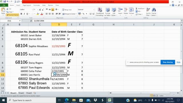 How to use Format Painter in MS Excel смотреть онлайн