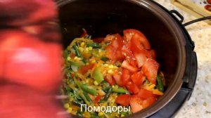 Плов с овощами в мультиварке! Очень вкусный! Постный плов