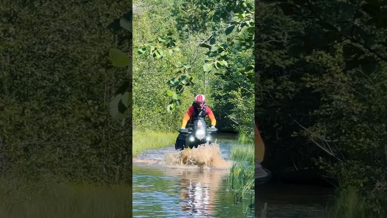 Мотопутешествие по Карелии // Husqvarna Norden 901 #мото #shorts смотреть онлайн
