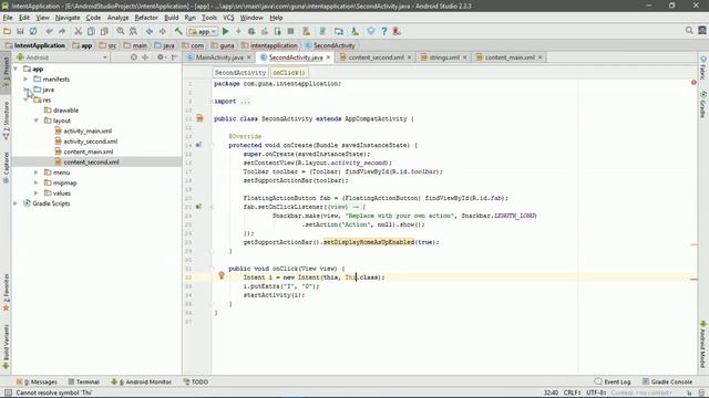 getIntent().getExtras() returns null on BackStack Activity | Solution | Android Tutorials смотреть онлайн