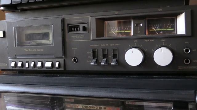 Обзор кассетной деки Technics RS M205 смотреть онлайн