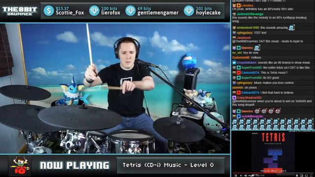 This Is A Tetris Theme??? On Drums? смотреть онлайн