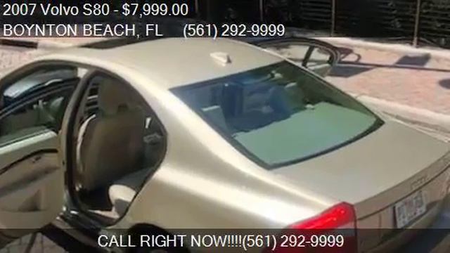 2007 Volvo S80 3.2 4dr Sedan for sale in BOYNTON BEACH, FL 3 смотреть онлайн