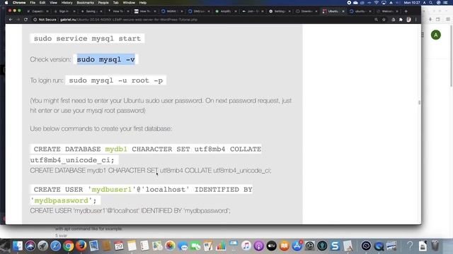 10 Install MariaDB, Secure MySQL and create databases, Ubuntu 20.04 смотреть онлайн