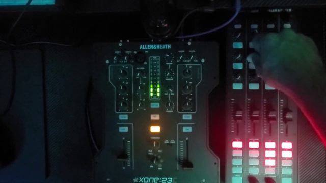 Live Techno With // Ableton // Allen & Heath Xone:23C // Xone: K2