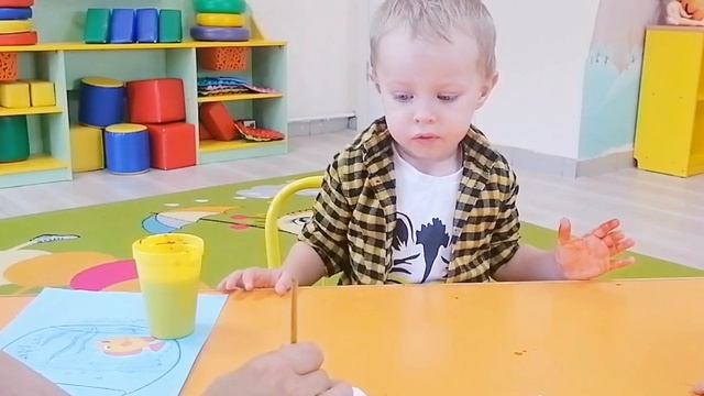 Молодёжная (младшая группа). Рисование "аквариум" смотреть онлайн