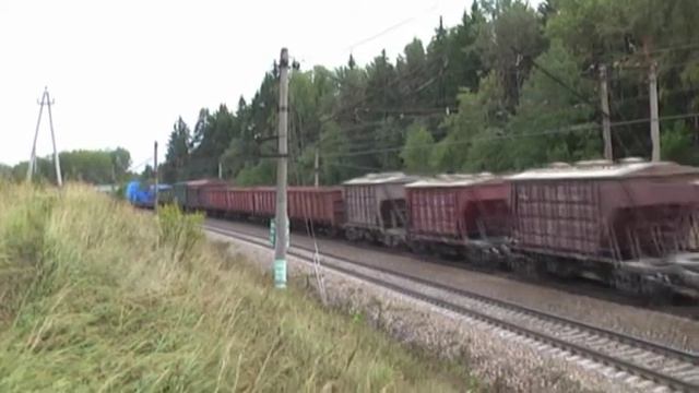 ВЛ11М-018/019А, перегон Уваровка - Бородино смотреть онлайн