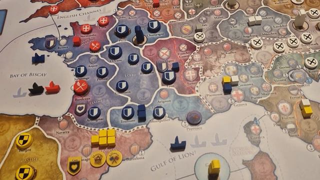 Europa Universalis The Price of Power - 6. Situation End of Turn 1. смотреть онлайн