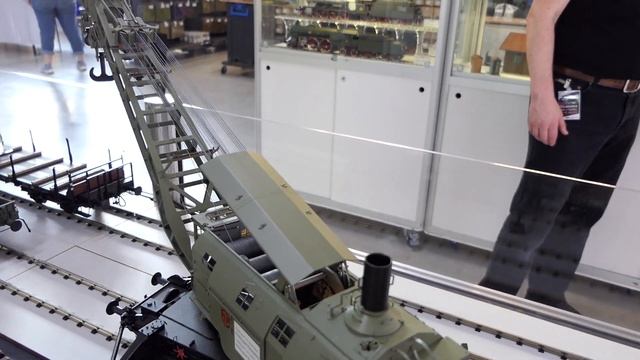 1:32 Dampfkran Ardelt 57 t und Baureihe 74 von KM1 Modellbau auf Int. Spur-1-Treffen Speyer 2023 смотреть онлайн
