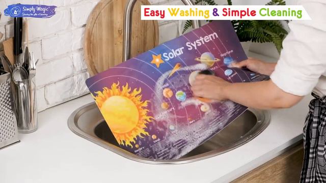 Видео-презентация детских плейсматов для компании Simply Magic. Видеосъемка для Amazon смотреть онлайн