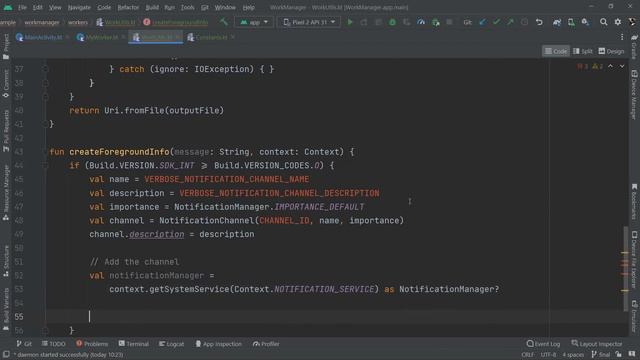 WorkManager Avanzado | Hilt | Notifications | Jetpack Compose смотреть онлайн