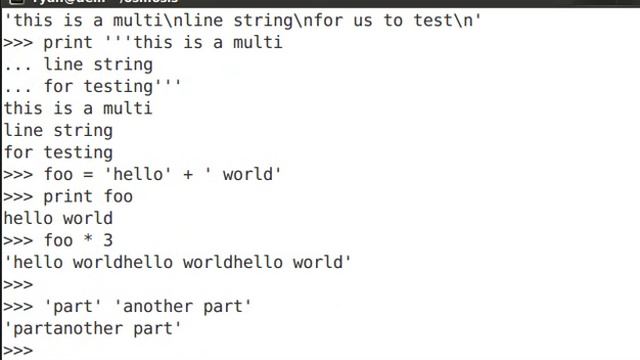 Episode 3: Introduction to Strings смотреть онлайн