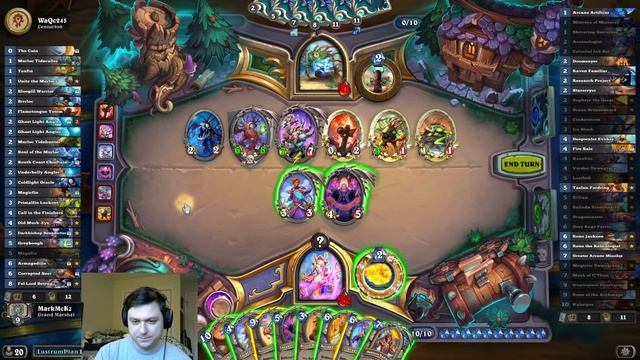 PEW PEW Mage! BUFFED Magister Dawngrasp OTK! | Hearthstone смотреть онлайн