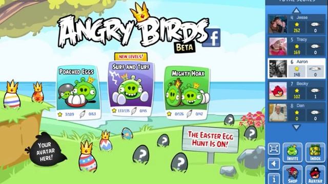 Angry Birds Facebook Golden Easter Egg #5 Walkthrough смотреть онлайн