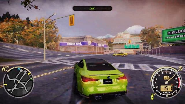 BMW M4 Competition Coupe - NFS MW 2005 - Remastered (HD)