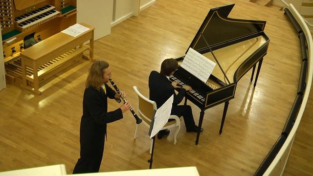 И.С.Бах Соната для кларнета и клавесина №2 / J.S.Bach Sonata for clarinet and harpsichord №2 смотреть онлайн