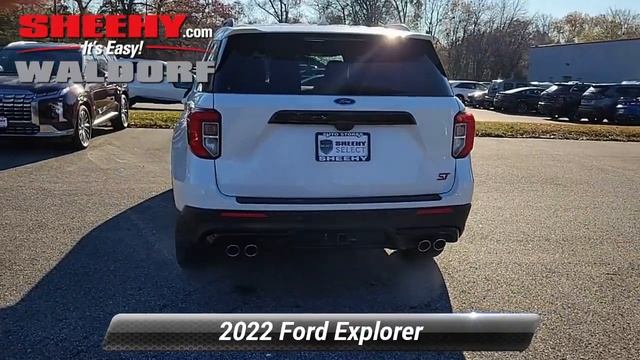 Certified 2022 Ford Explorer ST, Waldorf, MD V508870A смотреть онлайн