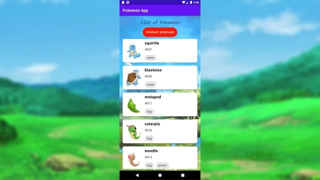 Pokemon App | PokeAPI | Android Studio смотреть онлайн