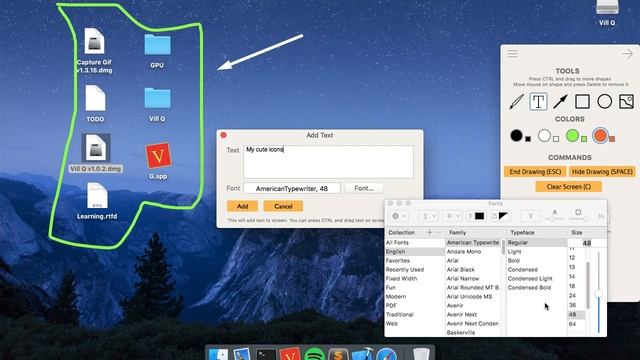 Draw on screen of your Mac with Vill Q смотреть онлайн