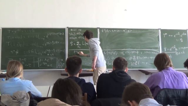Изинг  II - 1 -- Дятлик Александр -- Точное решение двумерной модели Изинга