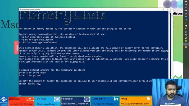 Msdyn365bc - 2021RW2 - Lets Setup Docker Container. смотреть онлайн