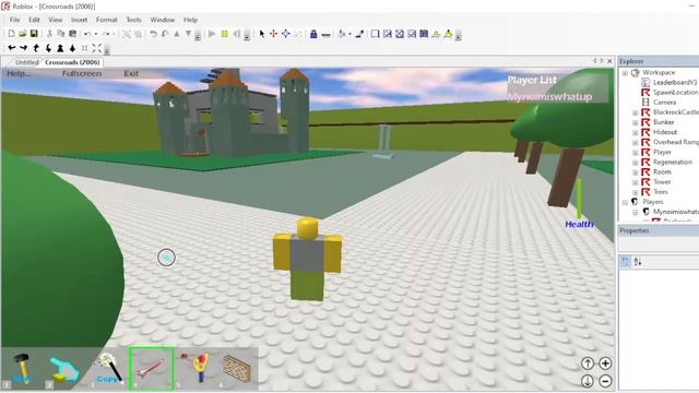 Playing GroovyDominoes52's unofficial 2006 roblox client смотреть онлайн